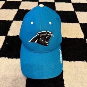 North Carolina Panthers NFL Football Vtg 90s Blue Strap Snapback Sports Hat